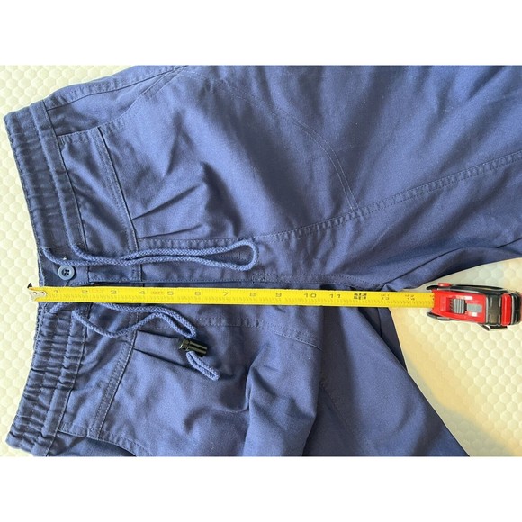 Gitano Vintage Polyester Pants High Waist Pleated Draw String Elastic 26 Waist - Picture 12 of 14